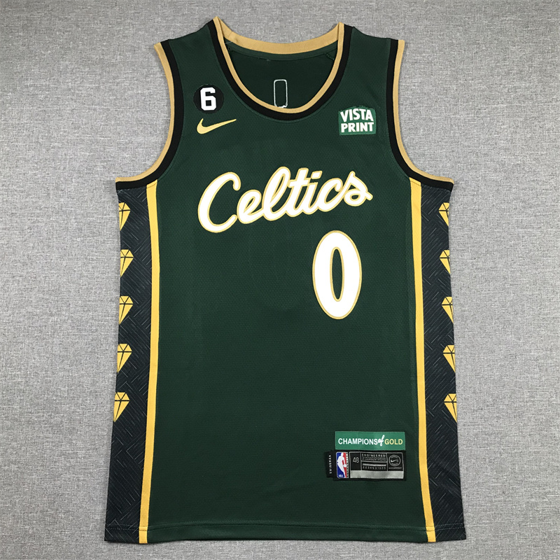 Men Boston Celtics 0 Tatum Green Nike 2025 NBA Jersey